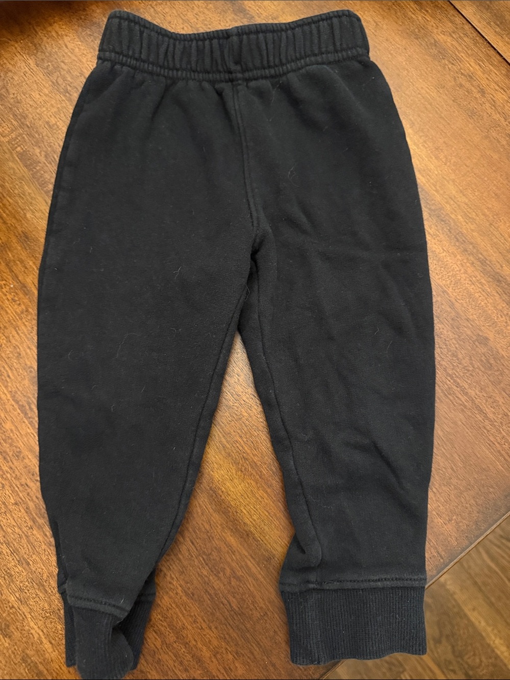 Kids Black Fleece Jogger Pants - Comfortable Everyday Bottoms